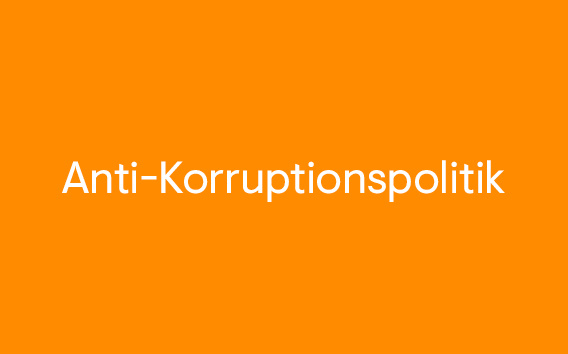 Anti-Korruptionspolitik